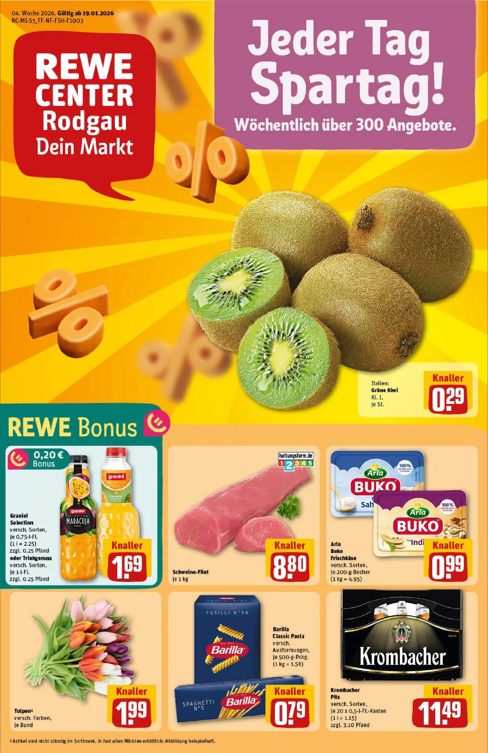 REWE Prospekt ab 18.01.2026 zum Blättern » Angebote | Seite: 1