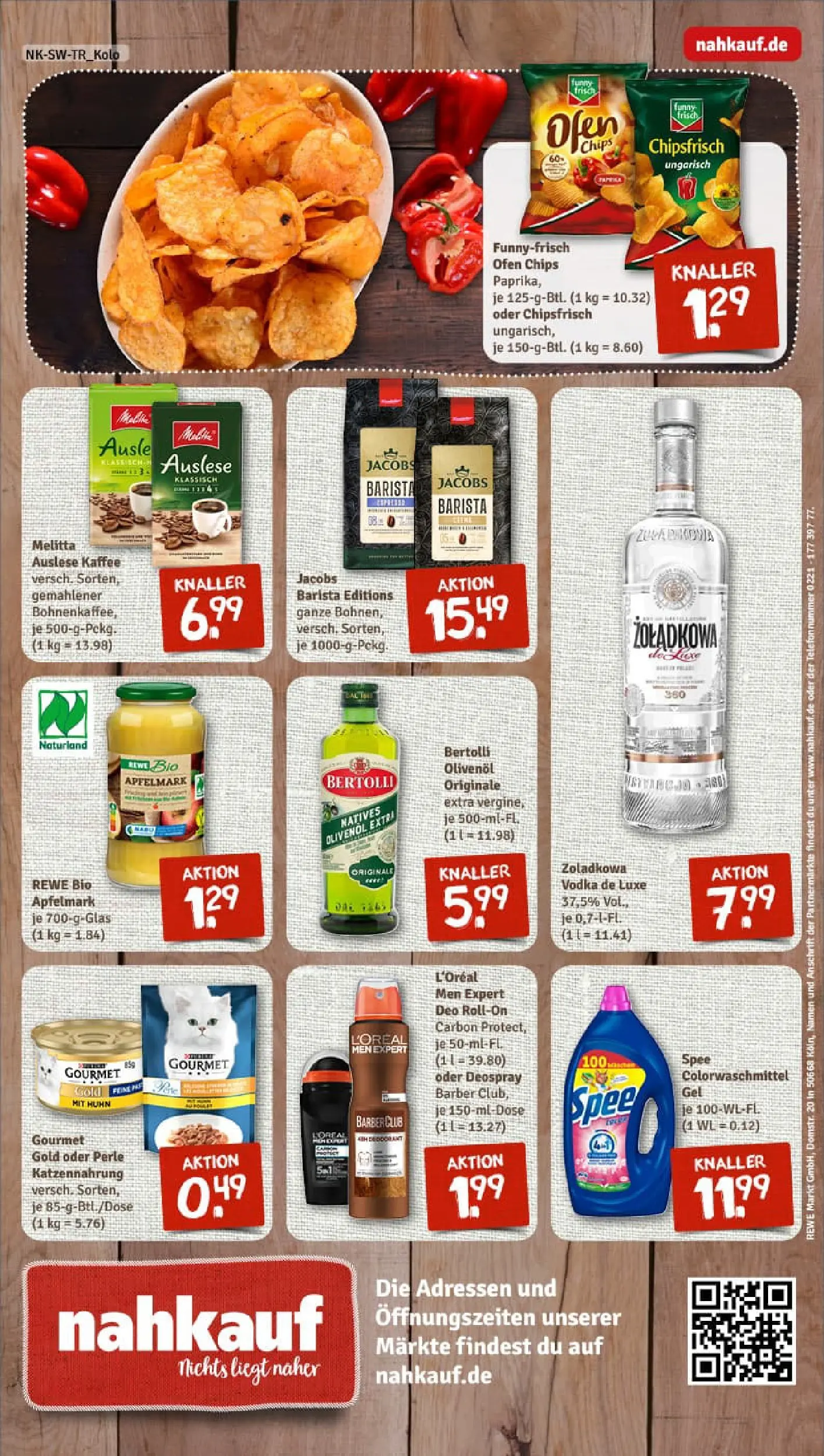 REWE Prospekt ab 18.01.2026 zum Blättern » Angebote | Seite: 8 | Produkte: Kaffee, Bertolli olivenol, Apple, Deospray