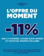 Cabesto ALERTE PROMO : C'est le moment de s'&eacute;quiper dans votre Cabesto Brest ! - au 03.02.2026
