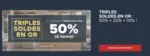 Poltronesof&agrave; TRIPLES SOLDES EN OR : 50% + 20% + 10% ! - au 15.02.2026