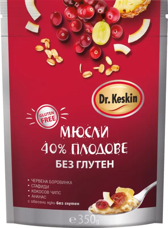 Dr. Keskin Мюсли различни видове