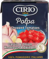 CIRIO Пасирани домати с лук и чесън