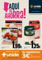 Unide Supermercados &iexcl;Aqu&iacute; se ahorra! UNIDE Supermercados - hasta el 28.01.2026