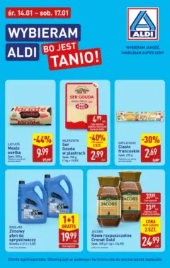 Pogląd oferty "Aldi Gazetka - Wybieram Aldi bo jest tanio" - ważna od 14.01.2026