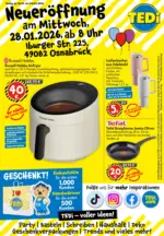 TEDi Discount TEDi Neuer&ouml;ffnung Osnabr&uuml;ck - bis 30.01.2026