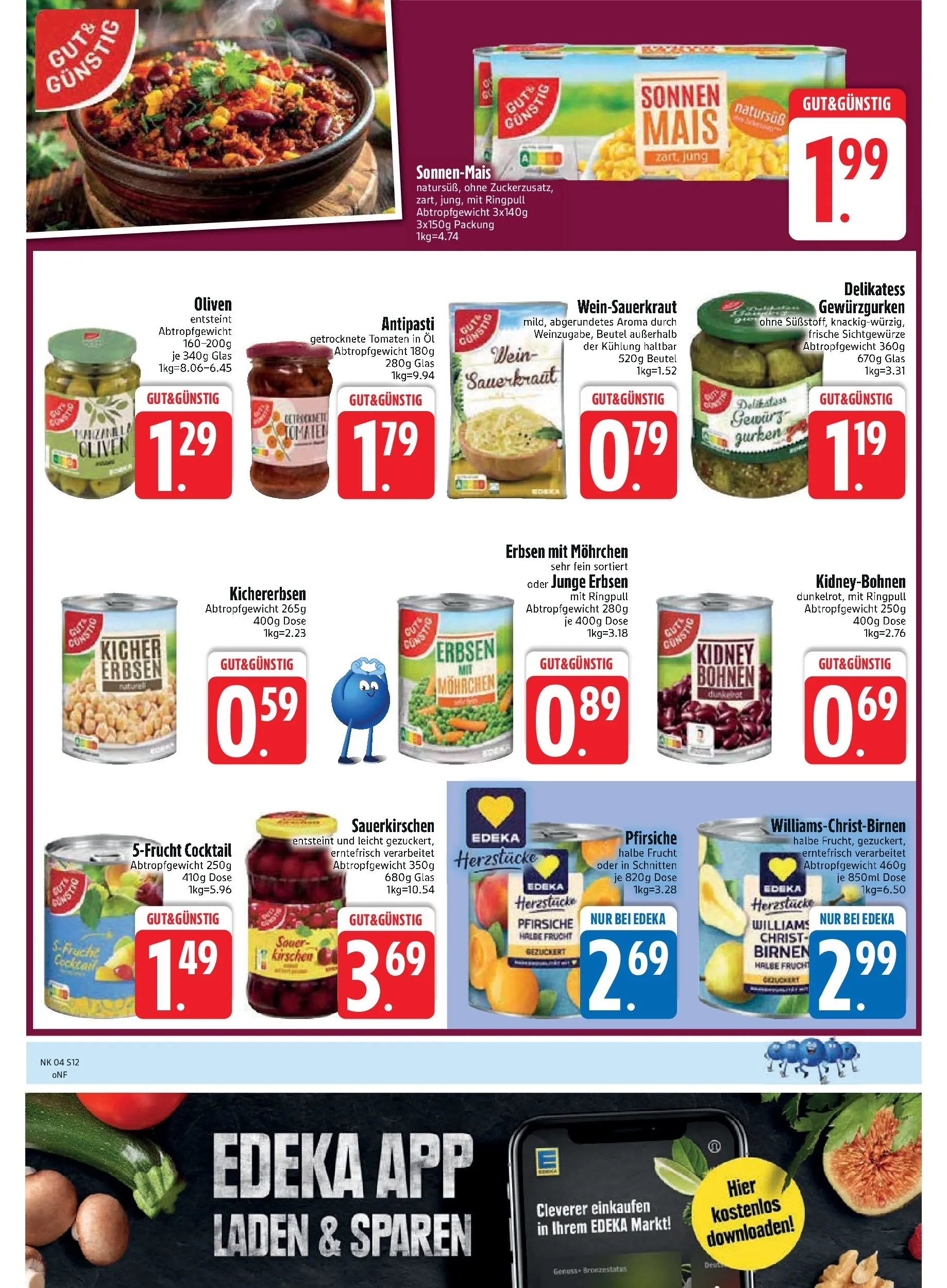 Edeka prospekt Inning/Ammersee	 (ab 18.01.2026) » Angebote Online | Seite: 14 | Produkte: Tomaten, Kirschen, Gurken, Erbsen