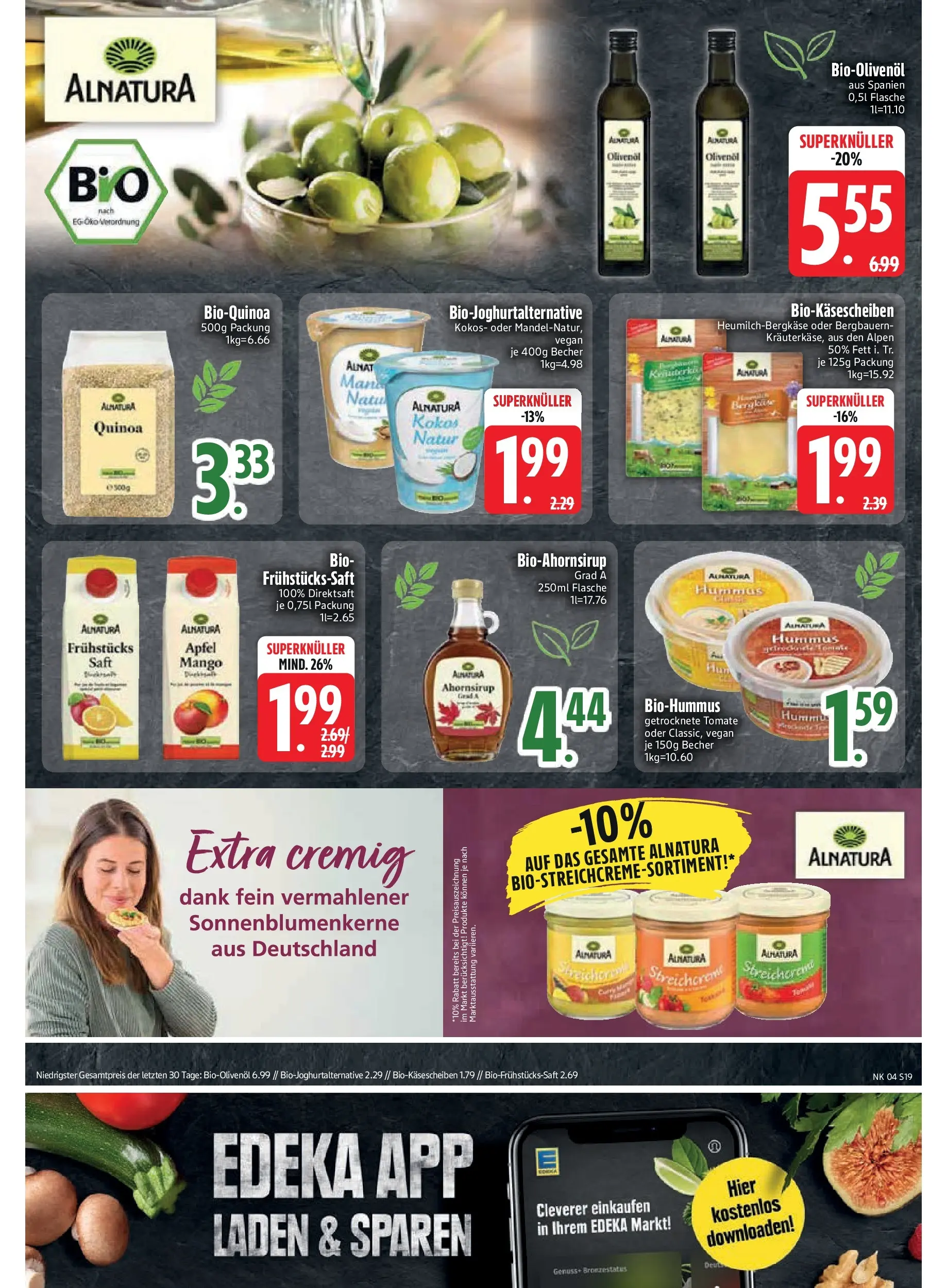 Edeka prospekt Inning/Ammersee	 (ab 18.01.2026) » Angebote Online | Seite: 21 | Produkte: Olivenol, Äpfel, Mango, Saft
