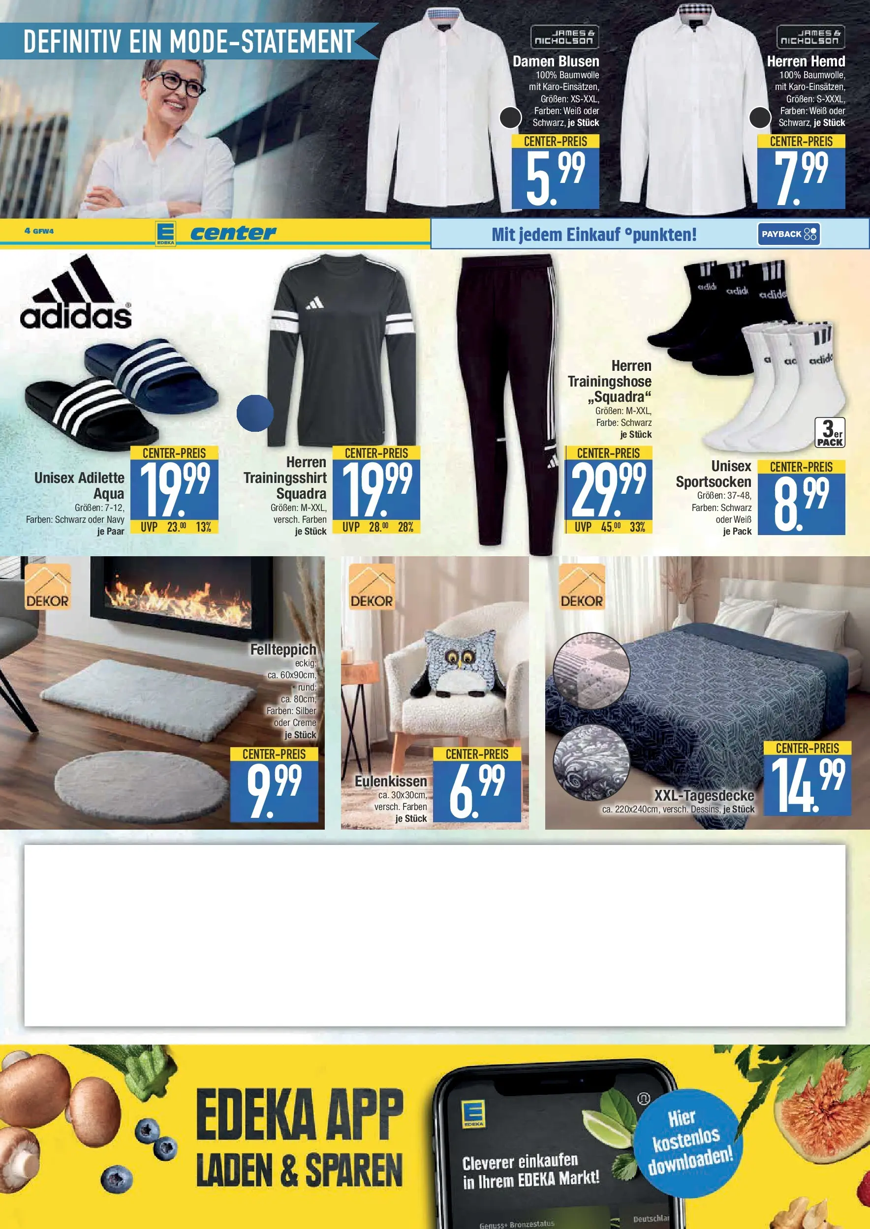 Edeka prospekt Krumbach	 (ab 18.01.2026) » Angebote Online | Seite: 17 | Produkte: Shirt, Trainingshose, Creme, Hemd