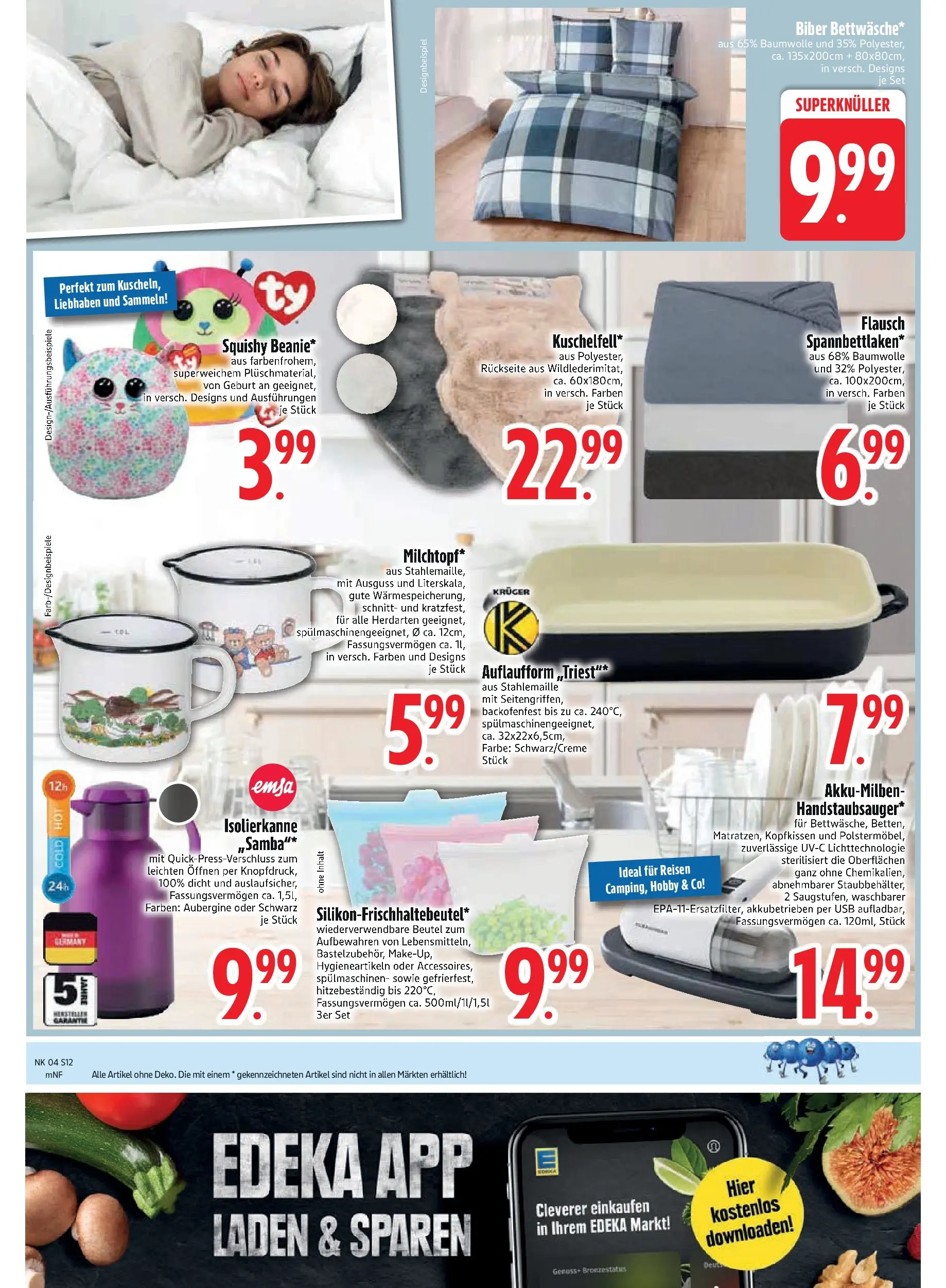 Edeka prospekt Altmannstein	 (ab 18.01.2026) » Angebote Online | Seite: 14 | Produkte: USB, Kopfkissen, Aubergine