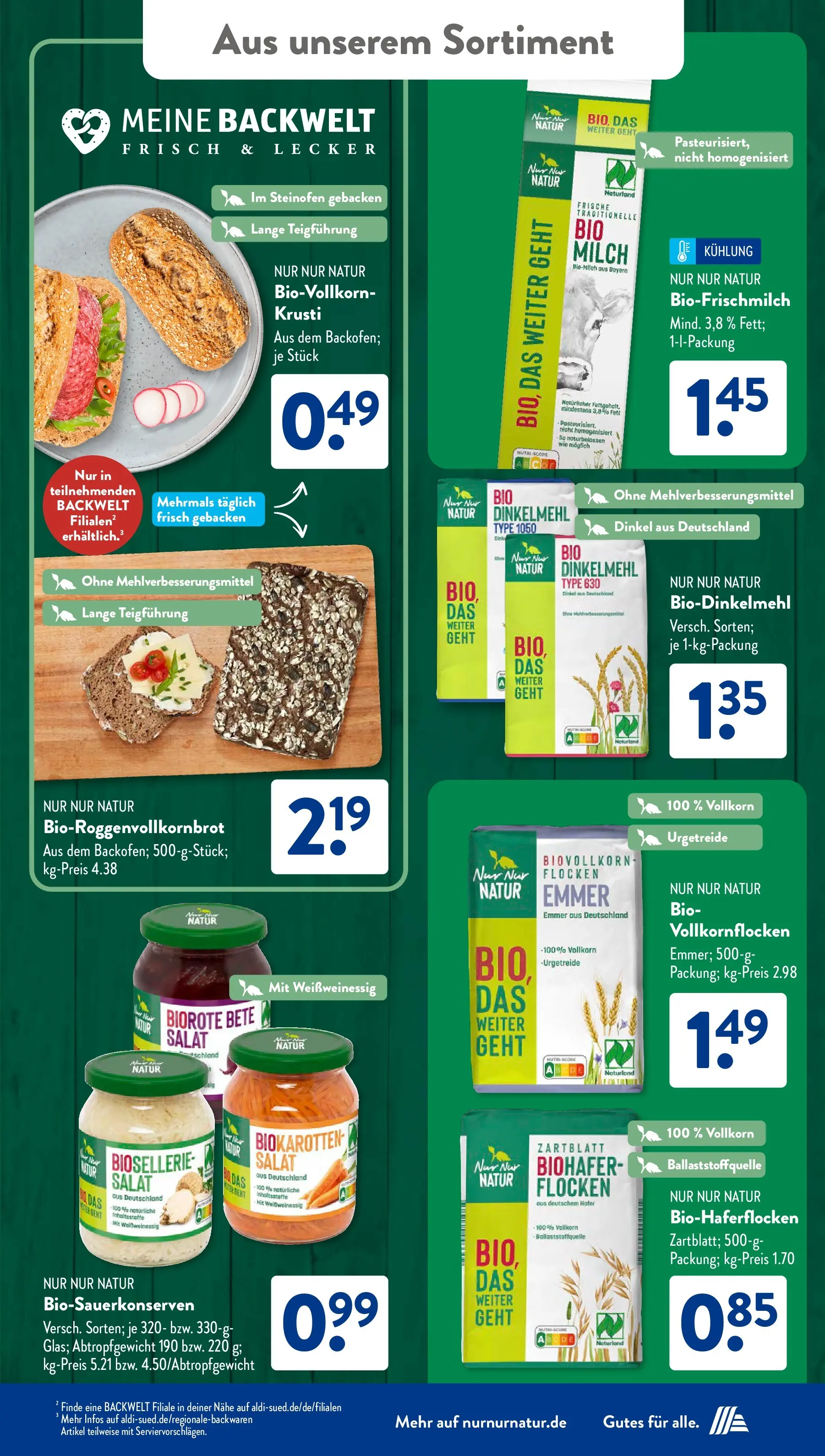 Aldi Süd Prospekt 	 (ab 19.01.2026) zum Blättern | Seite: 29 | Produkte: Milch, Flocken, Salat