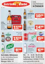 Getr&auml;nke Oase Getr&auml;nke Oase: Getr&auml;nkeangebote - bis 24.01.2026