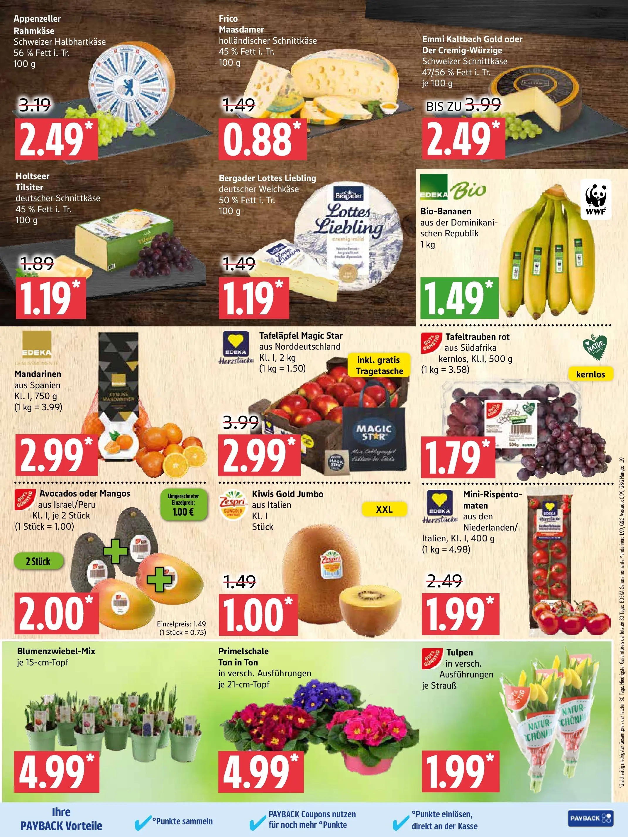 Edeka prospekt Prenzlau	 (ab 18.01.2026) » Angebote Online | Seite: 3 | Produkte: Mandarinen, Apple, Mango, Kiwi
