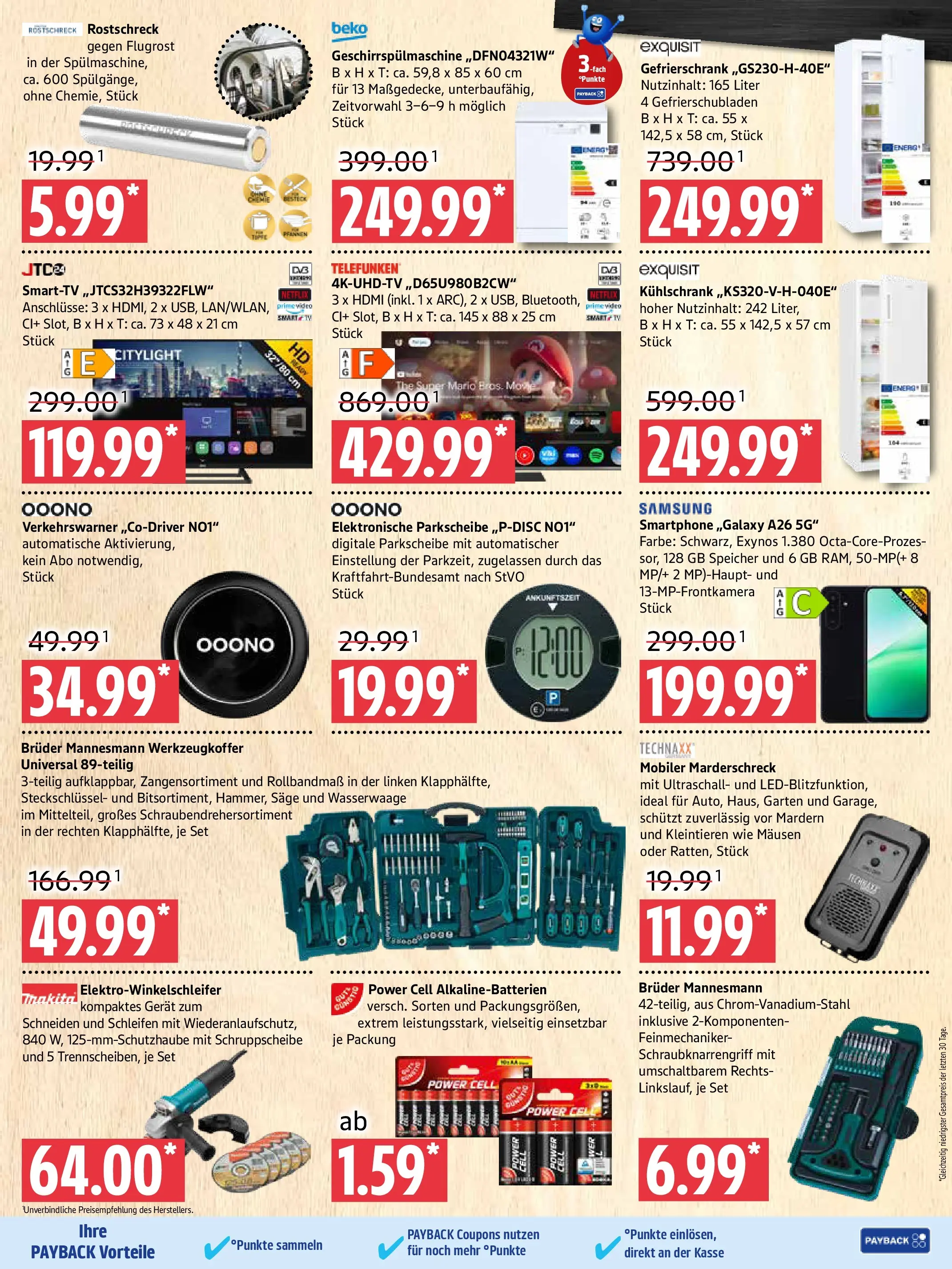 Edeka prospekt Prenzlau	 (ab 18.01.2026) » Angebote Online | Seite: 11 | Produkte: Gefrierschrank, Kühlschrank, Geschirrspülmaschine, Smartphone