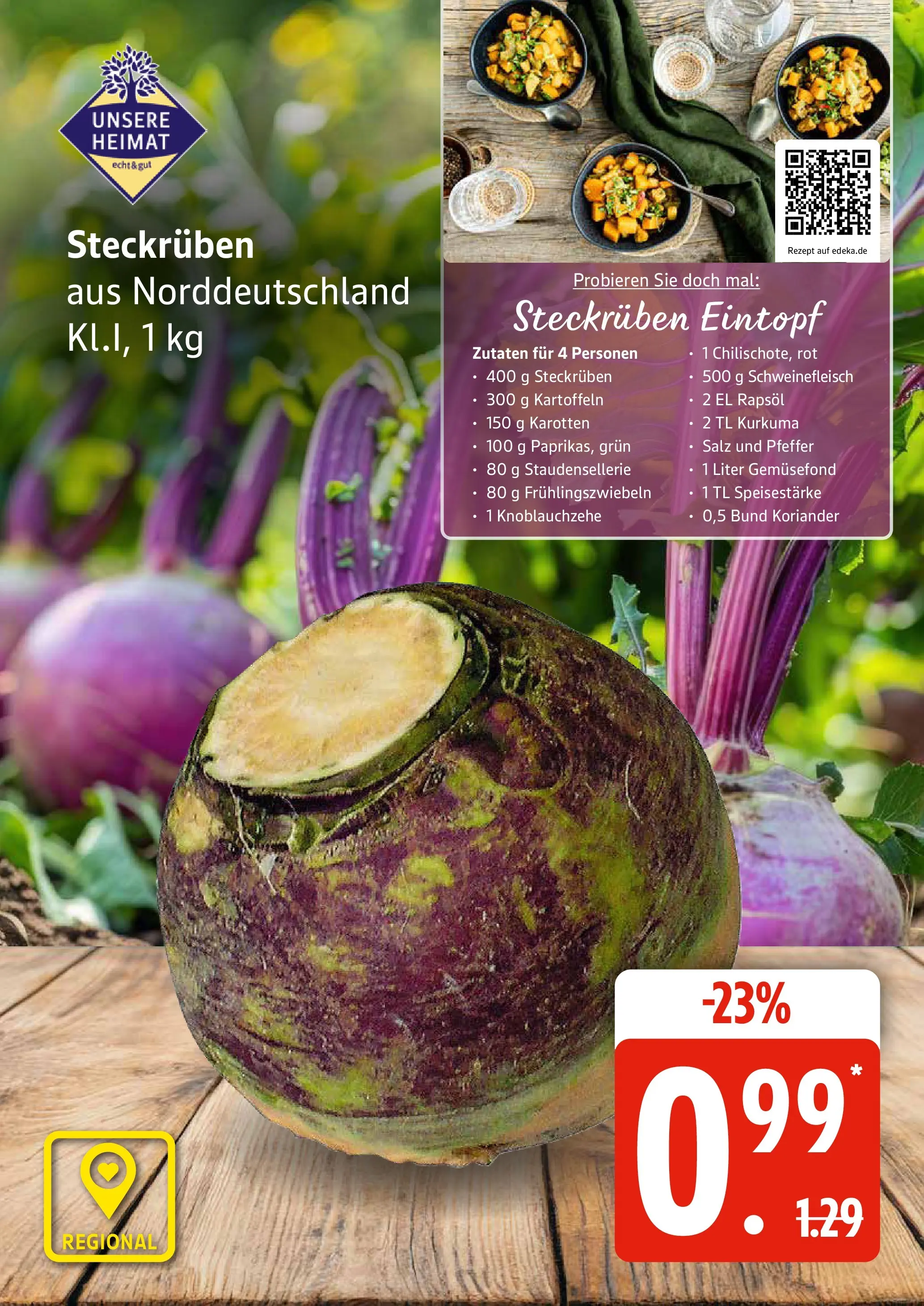 Edeka prospekt Elmshorn	 (ab 18.01.2026) » Angebote Online | Seite: 9 | Produkte: Rapsöl, Kartoffeln, Salz, Pfeffer