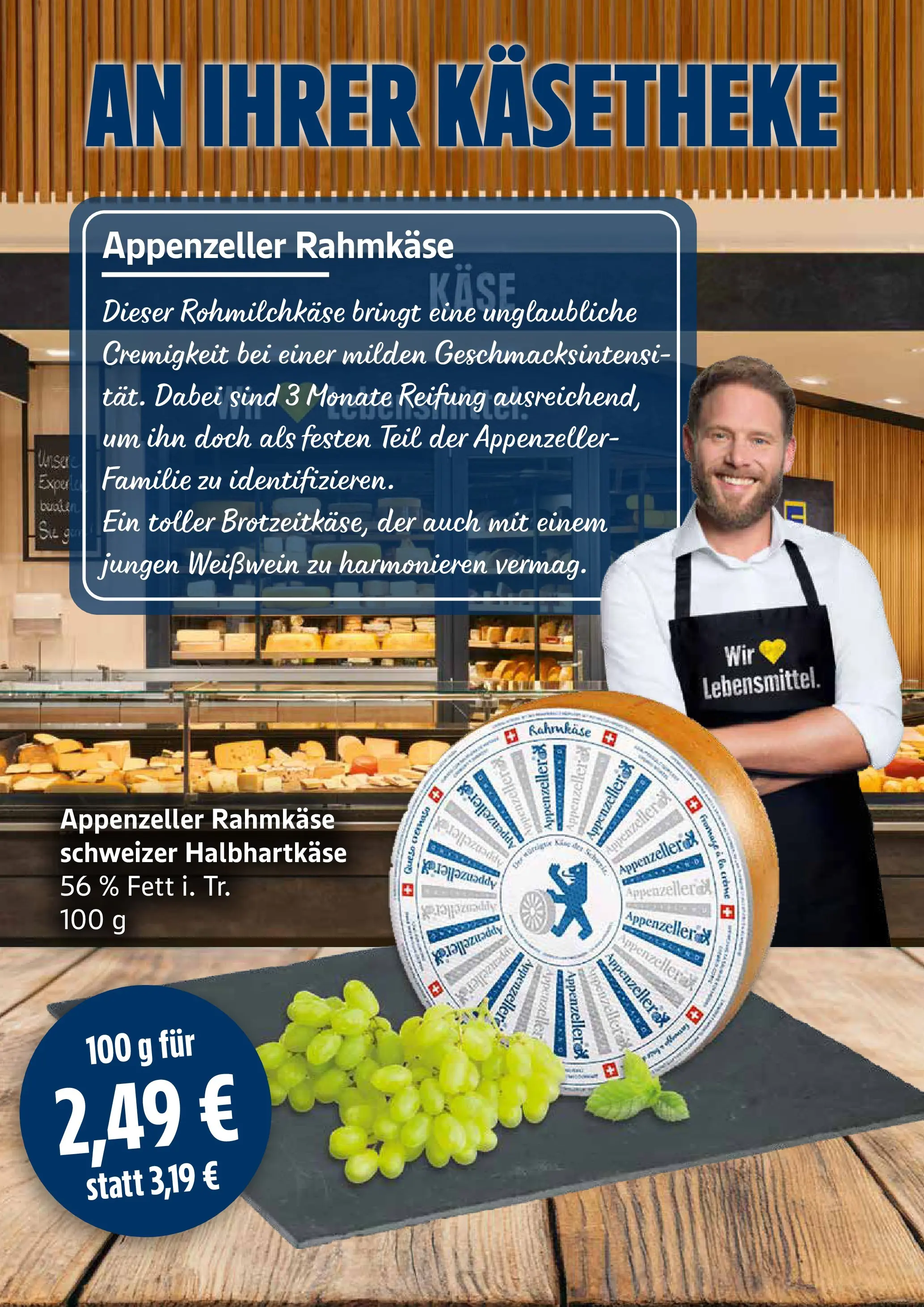 Edeka prospekt Elmshorn	 (ab 18.01.2026) » Angebote Online | Seite: 14 | Produkte: Käse, Weißwein, Creme