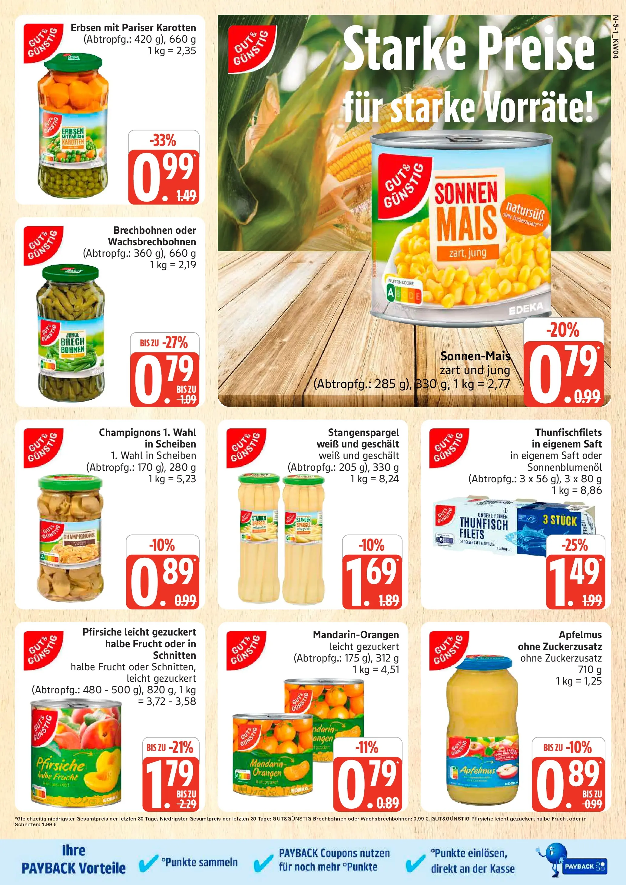 Edeka prospekt Schleswig	 (ab 18.01.2026) » Angebote Online | Seite: 5 | Produkte: Thunfisch, Spargel, Apple, Erbsen