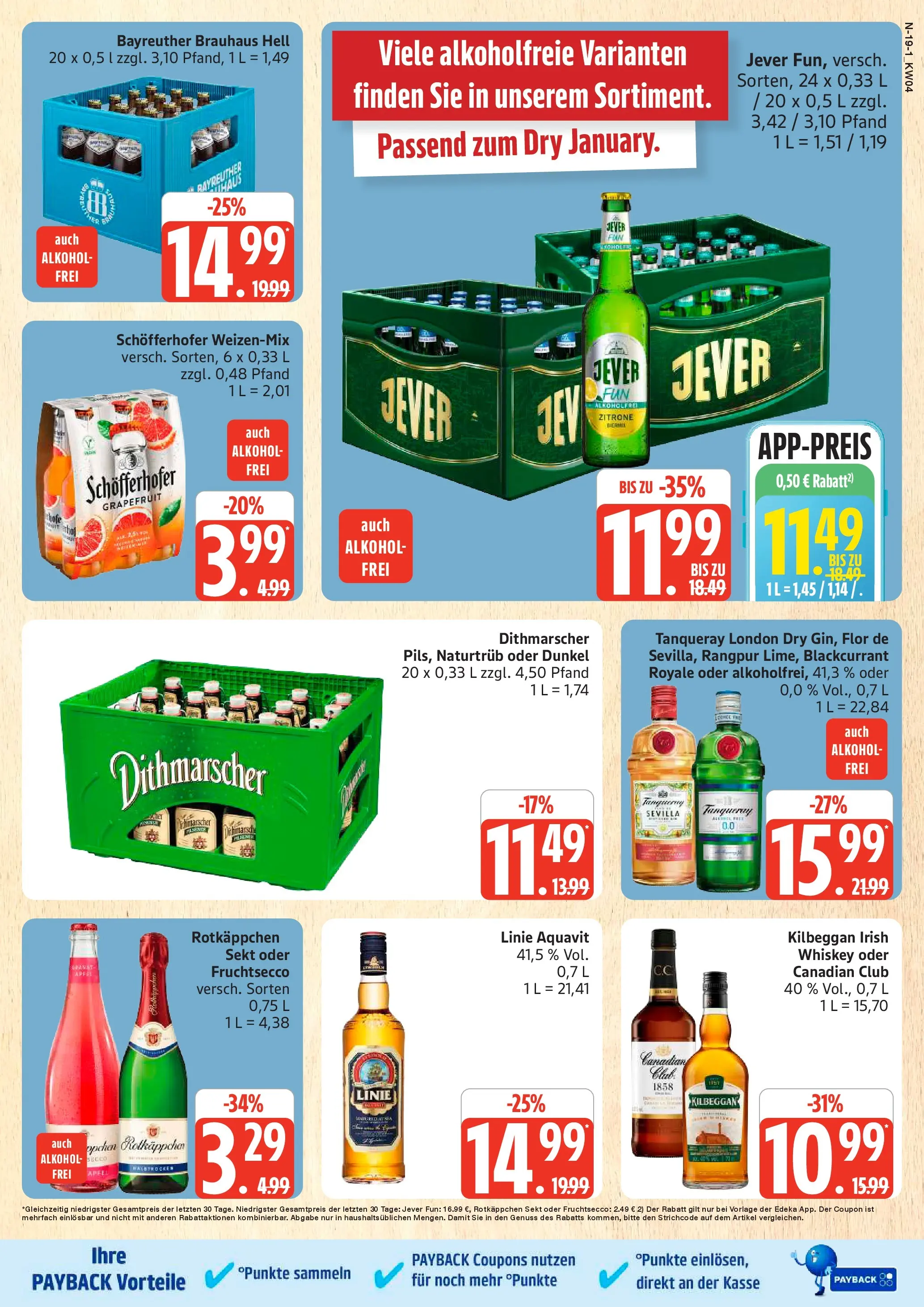 Edeka prospekt Schleswig	 (ab 18.01.2026) » Angebote Online | Seite: 19 | Produkte: Rotkappchen sekt, Äpfel, Rotkäppchen, Whiskey