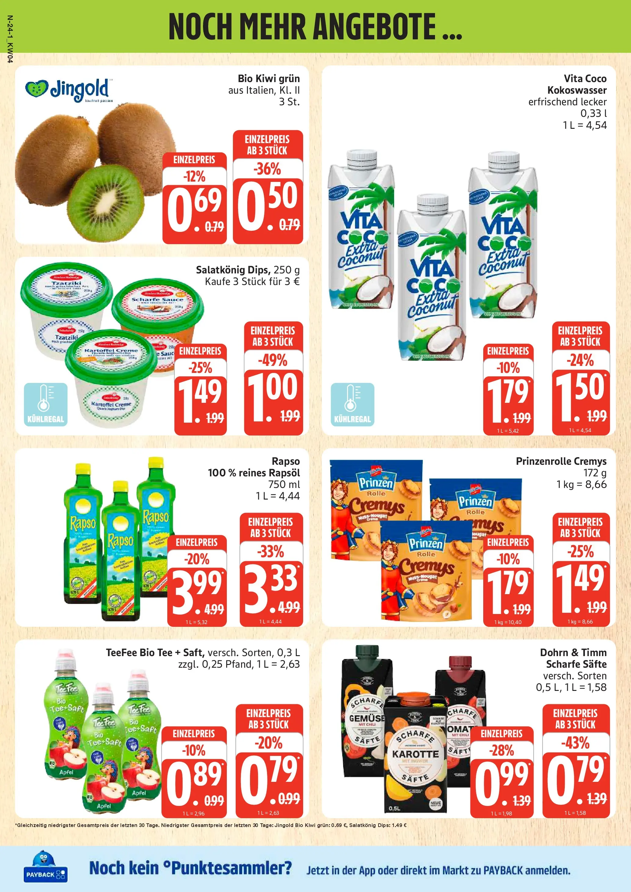 Edeka prospekt Schleswig	 (ab 18.01.2026) » Angebote Online | Seite: 24 | Produkte: Rapsöl, Äpfel, Chili, Tee