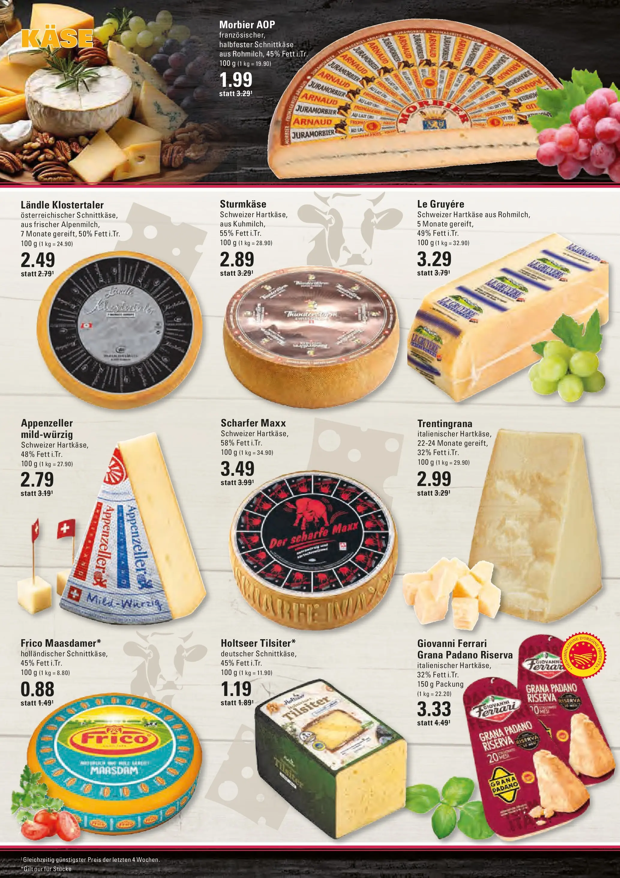 Edeka prospekt Stade	 (ab 18.01.2026) » Angebote Online | Seite: 7 | Produkte: Käse