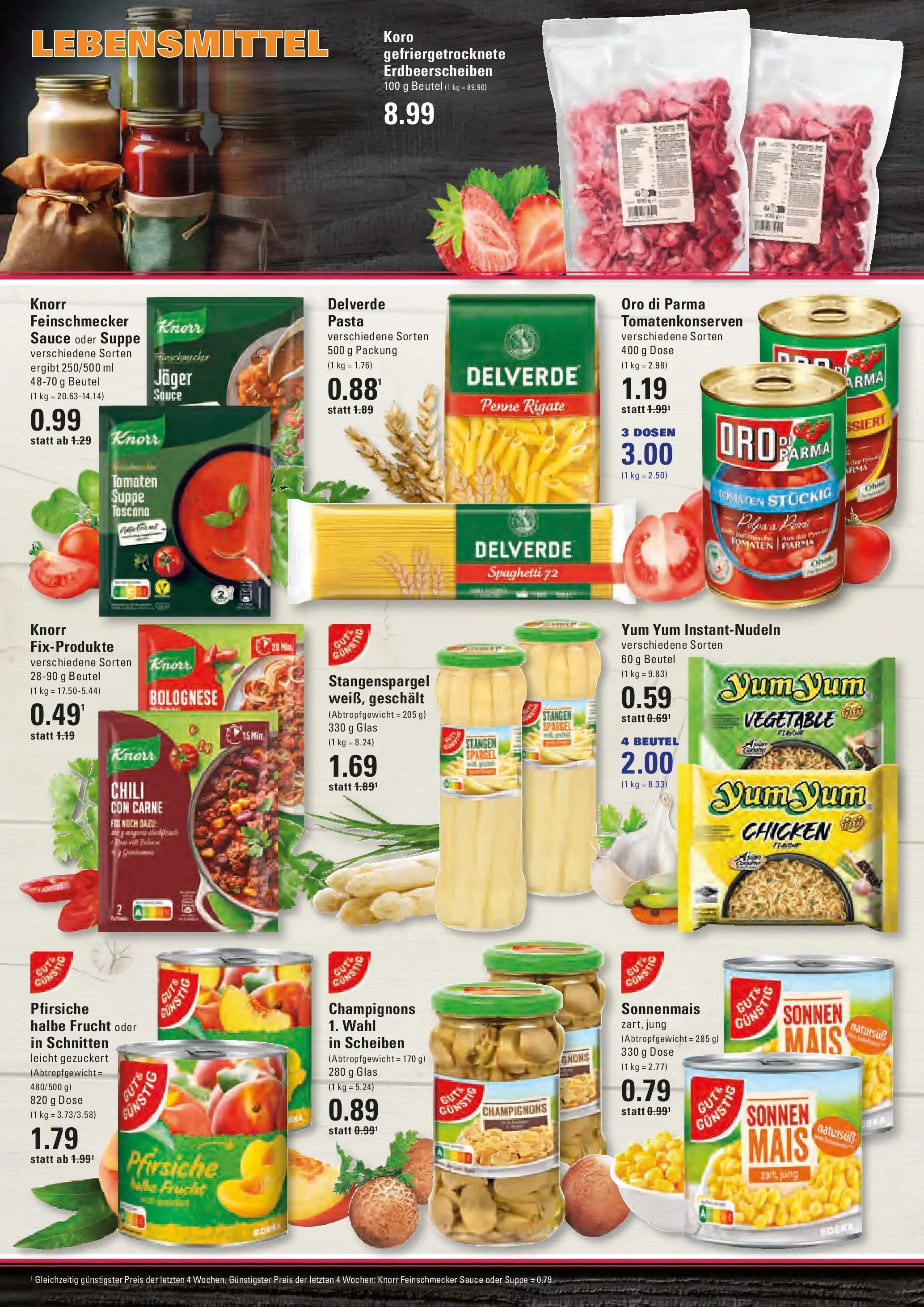 Edeka prospekt Stade	 (ab 18.01.2026) » Angebote Online | Seite: 14 | Produkte: Tomaten, Knorr, Spargel, Pasta