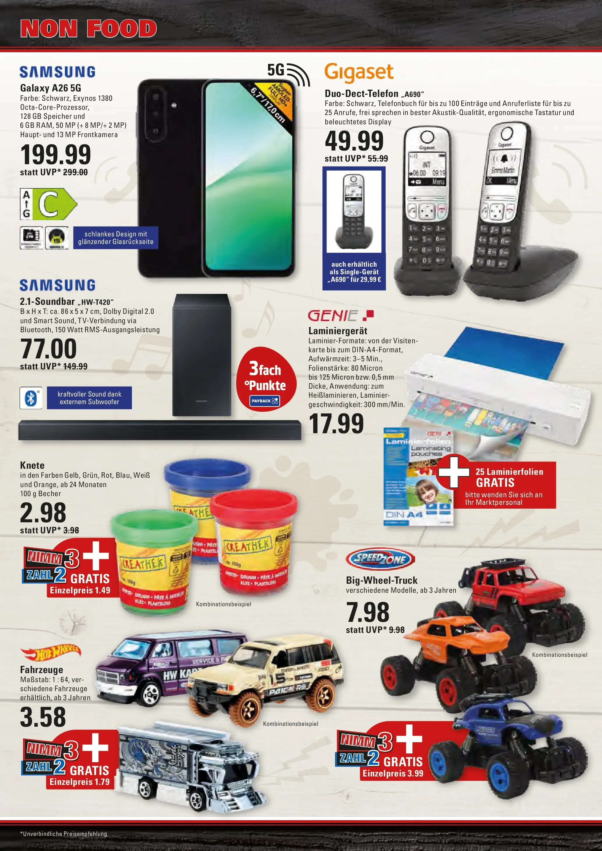 Edeka prospekt Stade	 (ab 18.01.2026) » Angebote Online | Seite: 20 | Produkte: Laminator, Soundbar, Smartphone, Tastatur