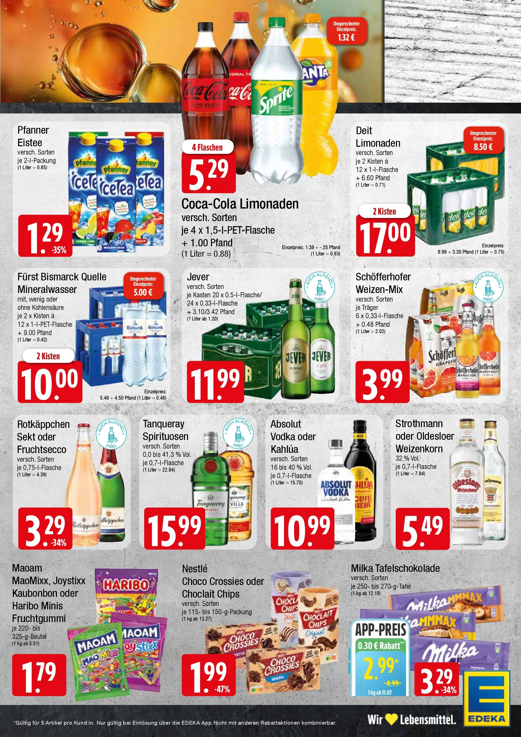 Edeka prospekt Wentorf	 (ab 18.01.2026) » Angebote Online | Seite: 7 | Produkte: Sprite, Mineralwasser, Jever, Chips