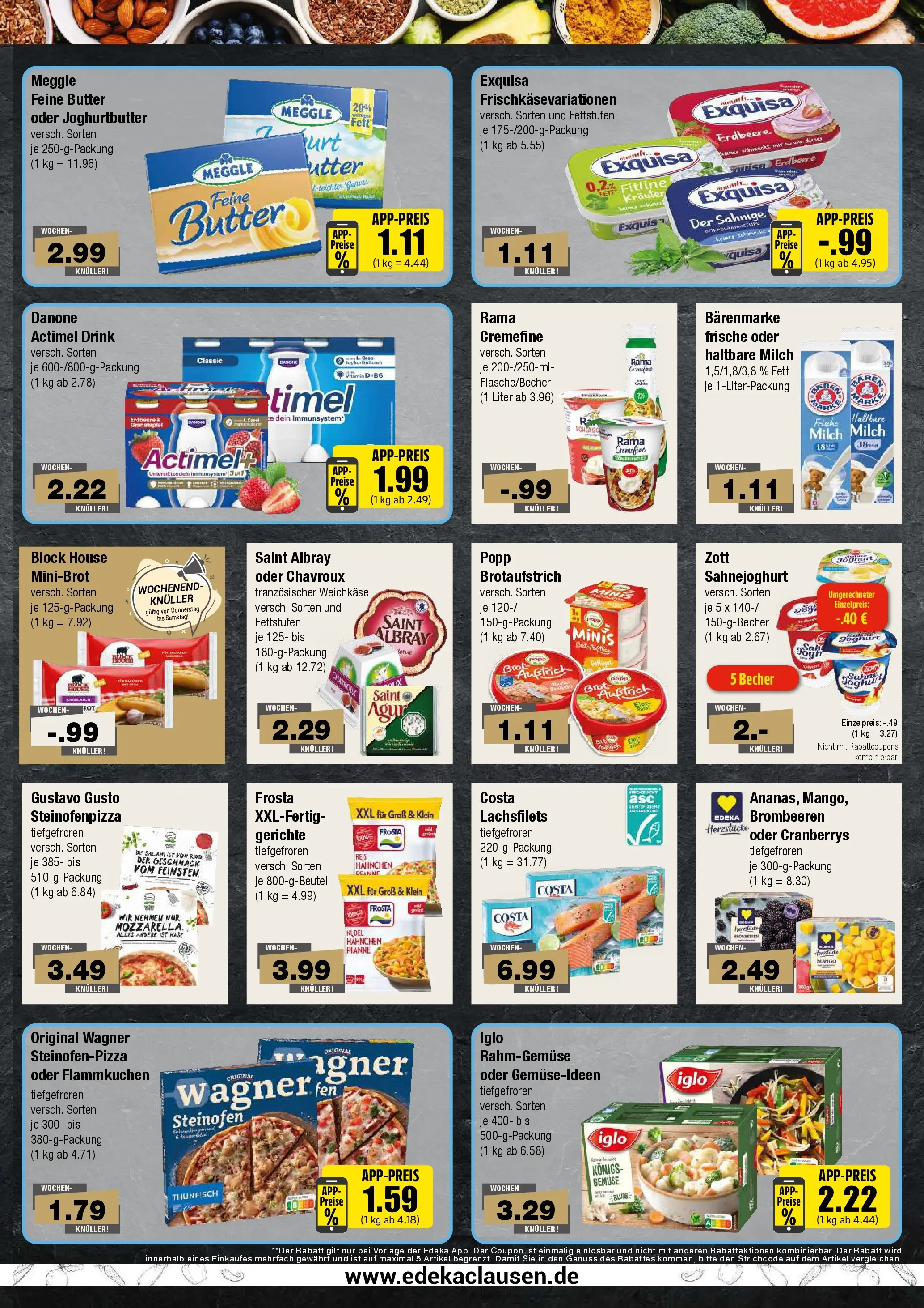 Edeka prospekt Hamburg	 (ab 18.01.2026) » Angebote Online | Seite: 5 | Produkte: Actimel, Milch, Frosta, Sahne