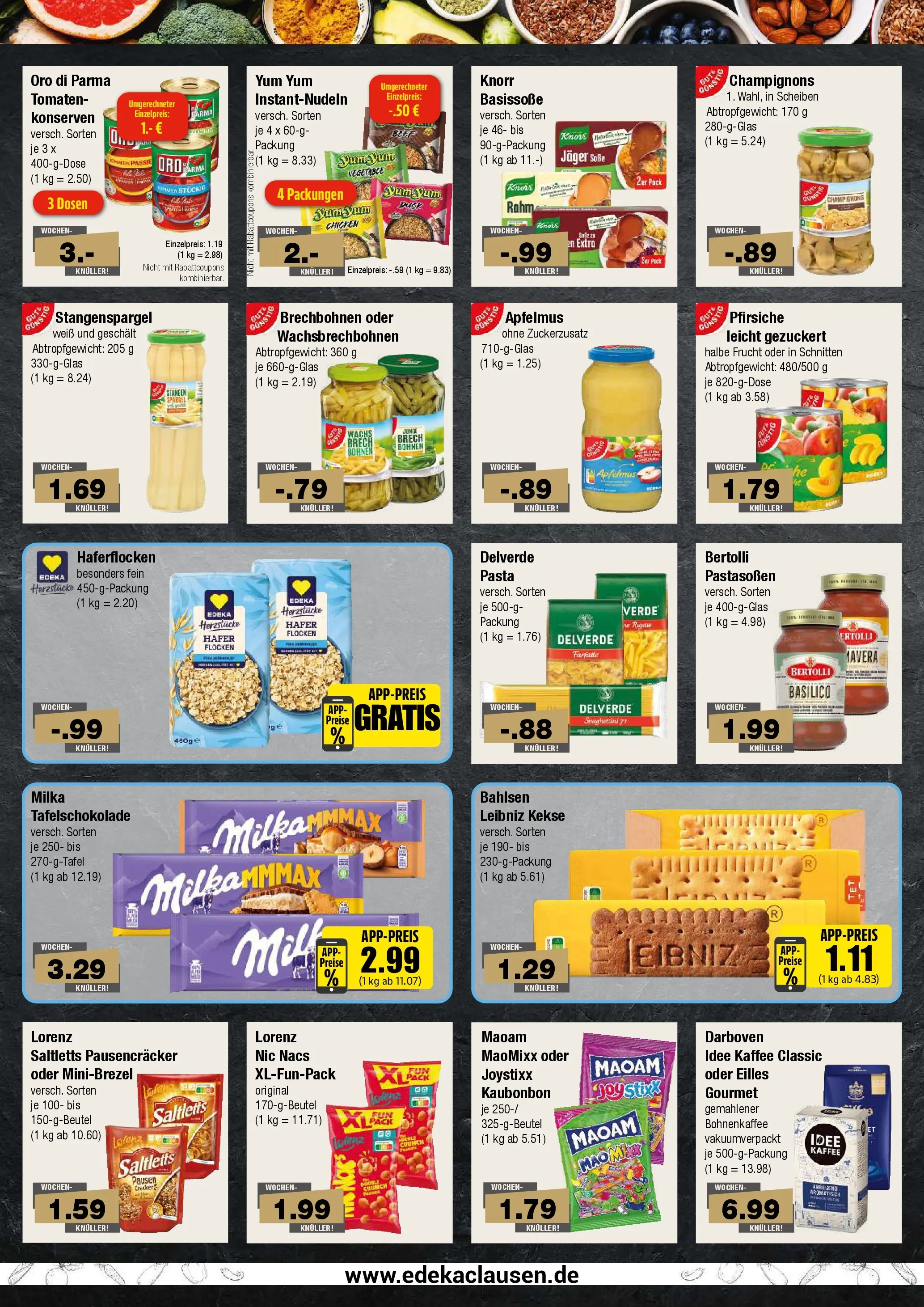 Edeka prospekt Hamburg	 (ab 18.01.2026) » Angebote Online | Seite: 6 | Produkte: Tomaten, Spargel, Soße, Kekse