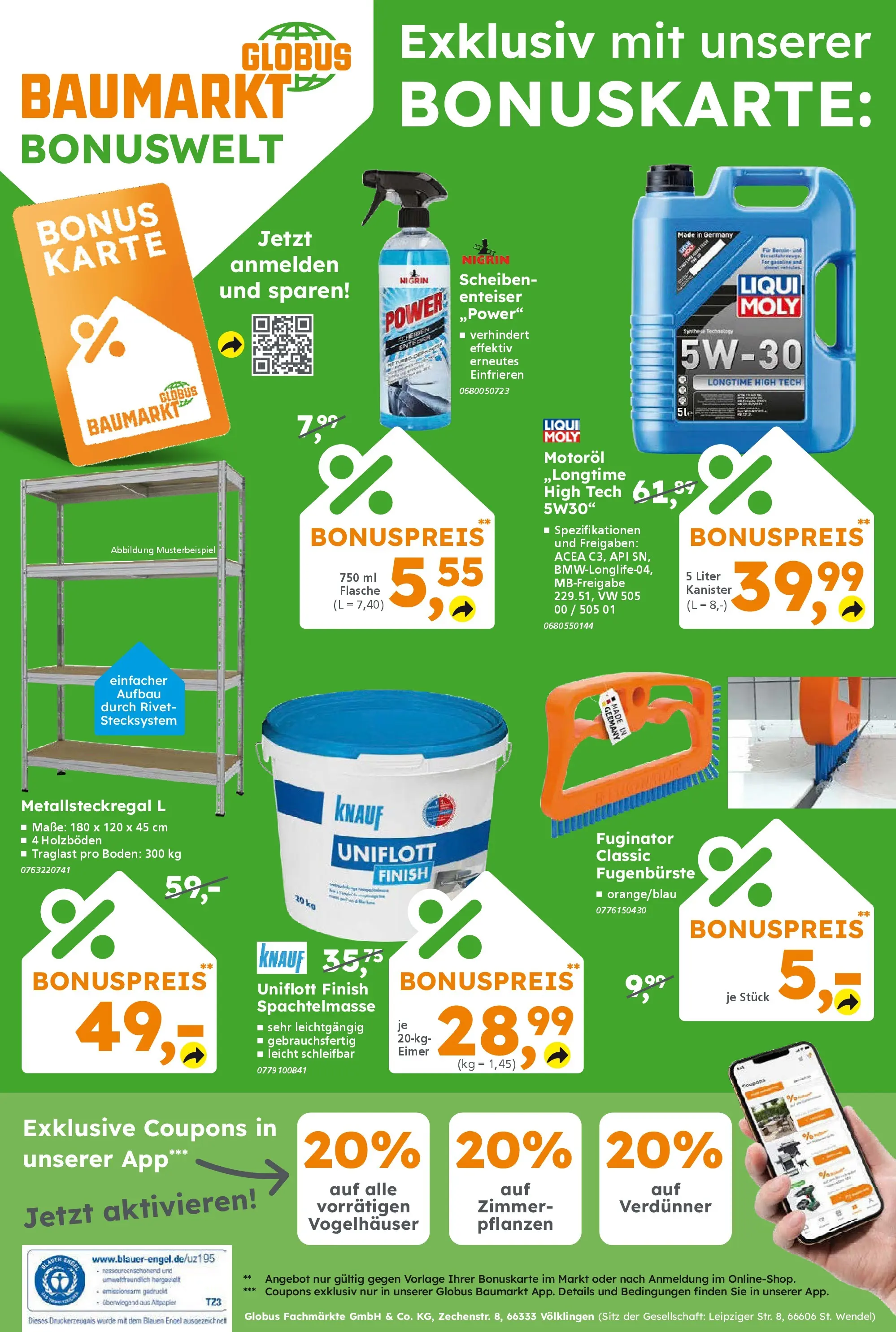 Globus Baumarkt prospekt Hösbach	 (ab 19.01.2026) zum Blättern | Seite: 12 | Produkte: Finish