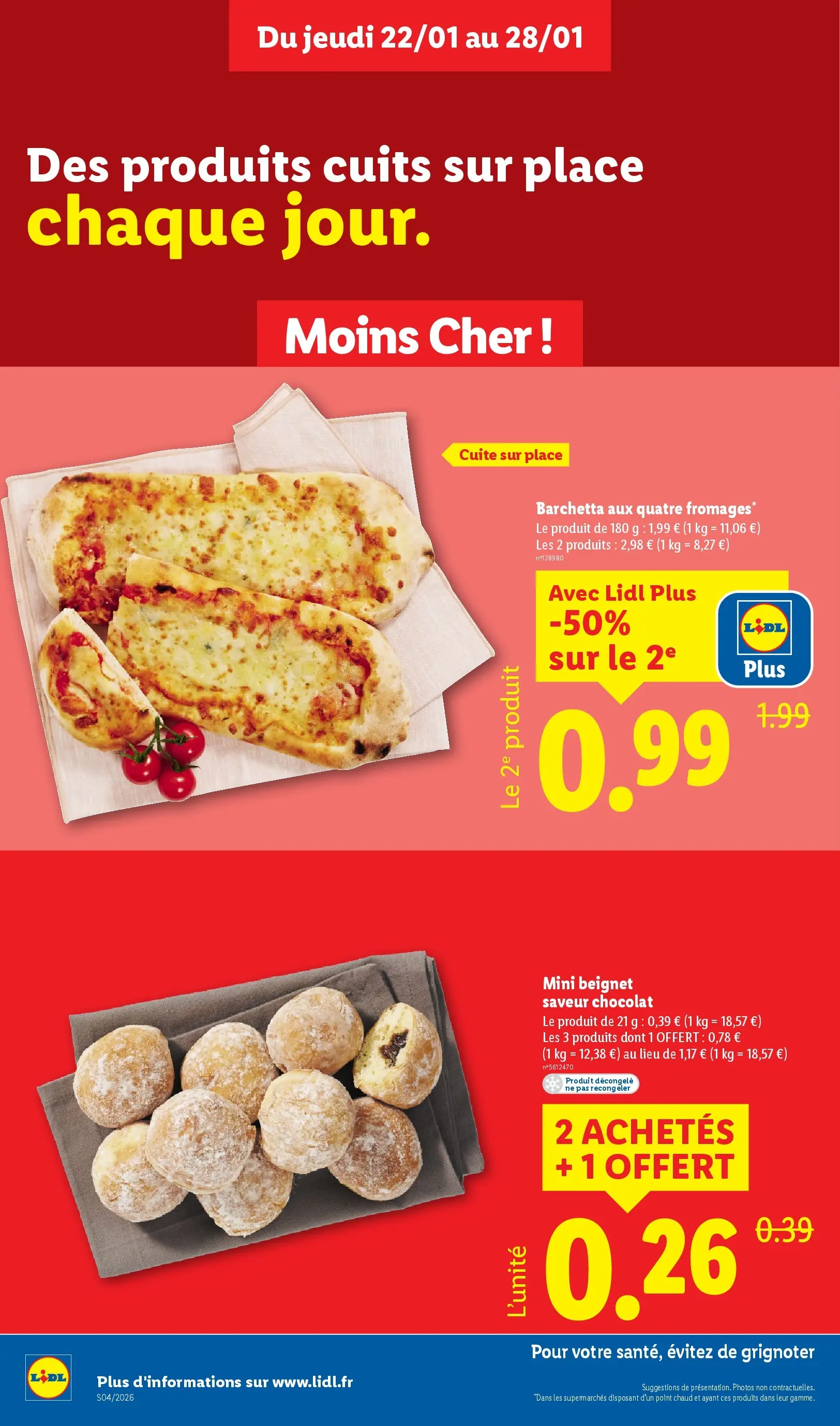 Catalogue LIDL du 19/01/2026 | Promo prospectus en ligne | Page: 8 | Produits: Chocolat