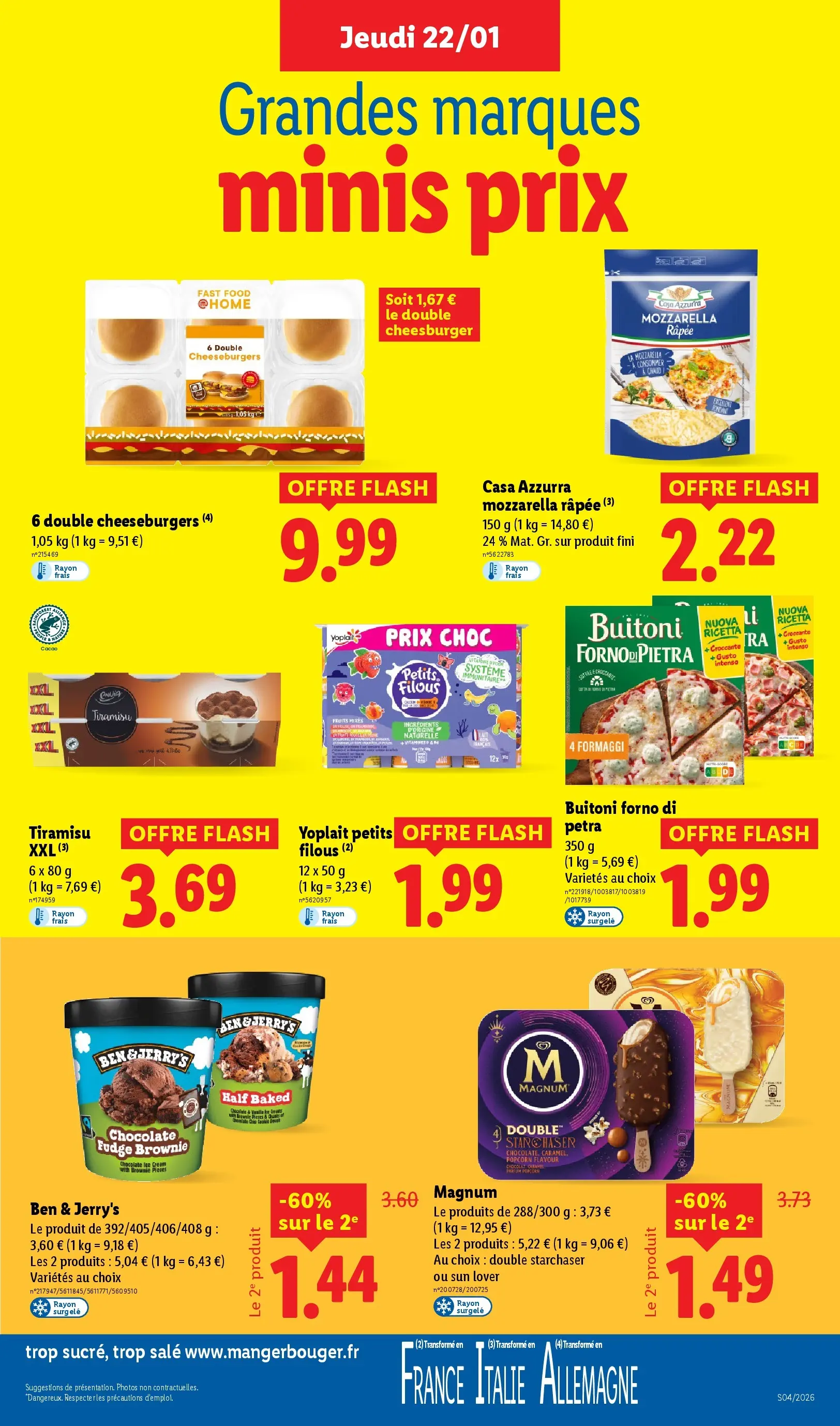 Catalogue LIDL du 19/01/2026 | Promo prospectus en ligne | Page: 17 | Produits: Popcorn, Mozzarella râpée, Parfum, Mozzarella