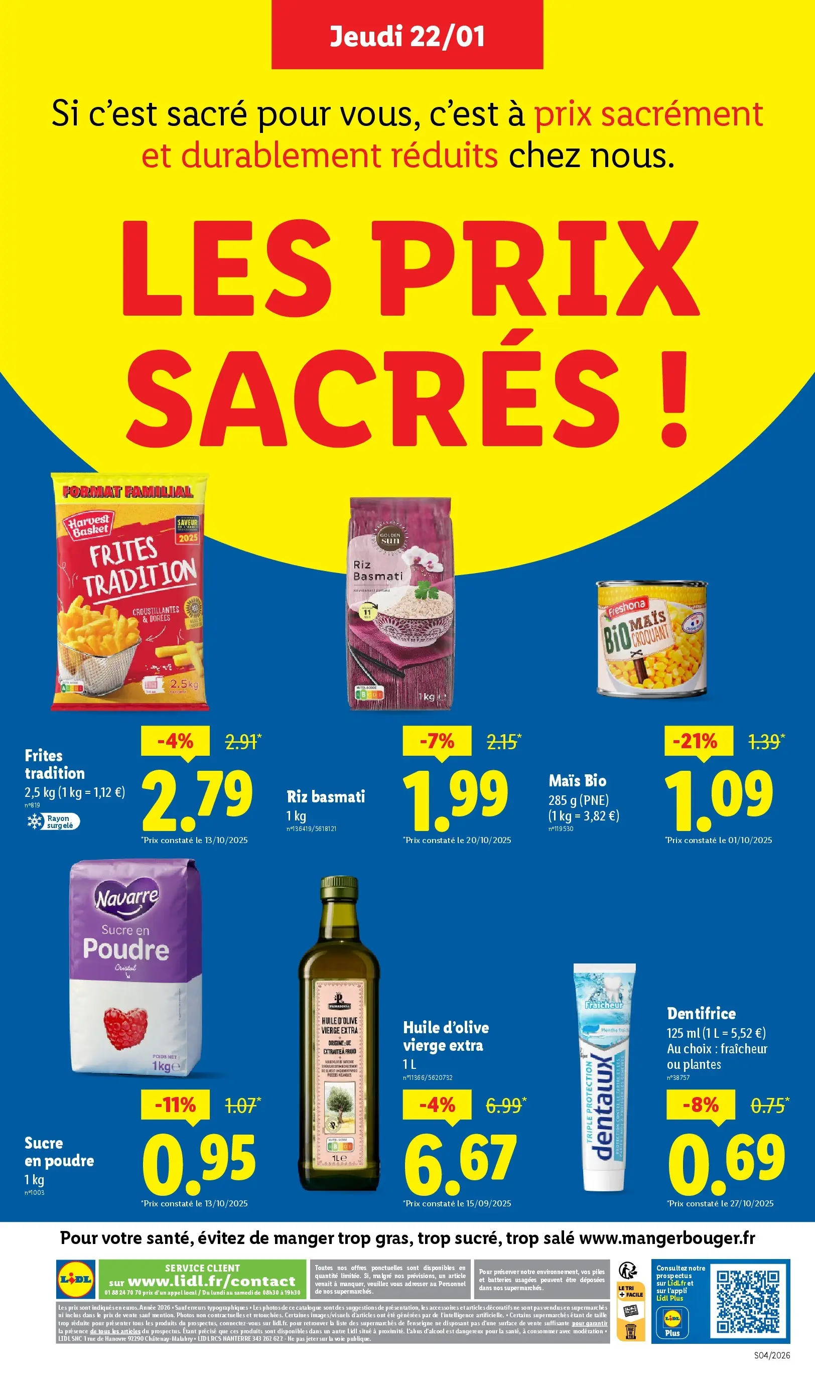 Catalogue LIDL du 19/01/2026 | Promo prospectus en ligne | Page: 31 | Produits: Olive, Riz basmati, Dentifrice, Riz