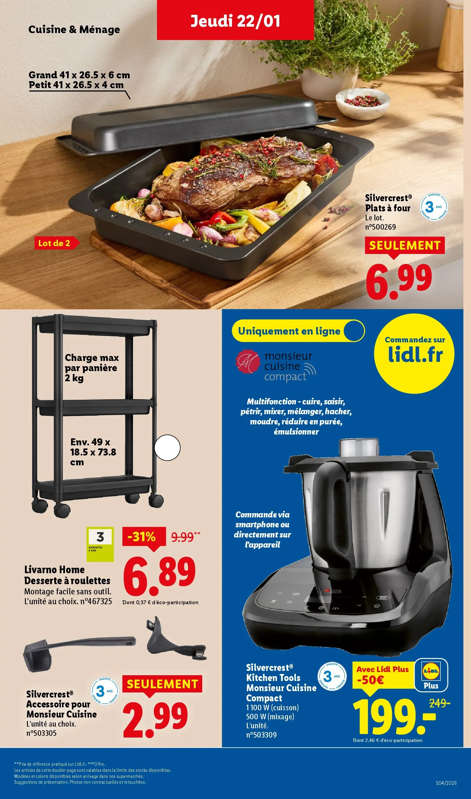 Catalogue LIDL du 19/01/2026 | Promo prospectus en ligne | Page: 35 | Produits: Smartphone, Four