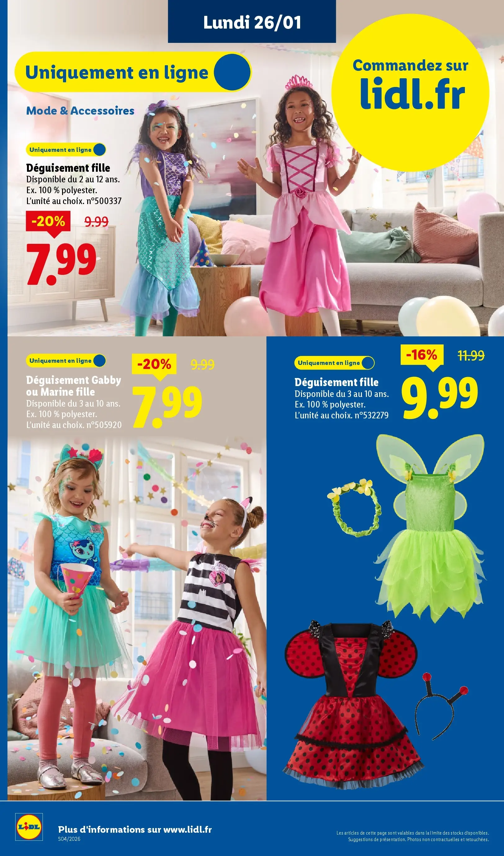 Catalogue LIDL du 19/01/2026 | Promo prospectus en ligne | Page: 76 | Produits: Costume