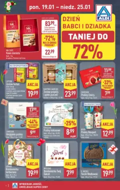 Pogląd oferty "Aldi Gazetka - Dzień babci i dziadka" - ważna od 19.01.2026