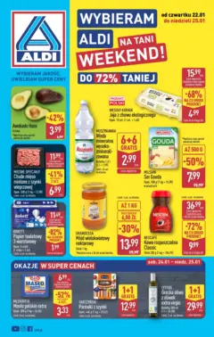 Pogląd oferty "Aldi - Tani weekend z ALDI!" - ważna od 21.01.2026