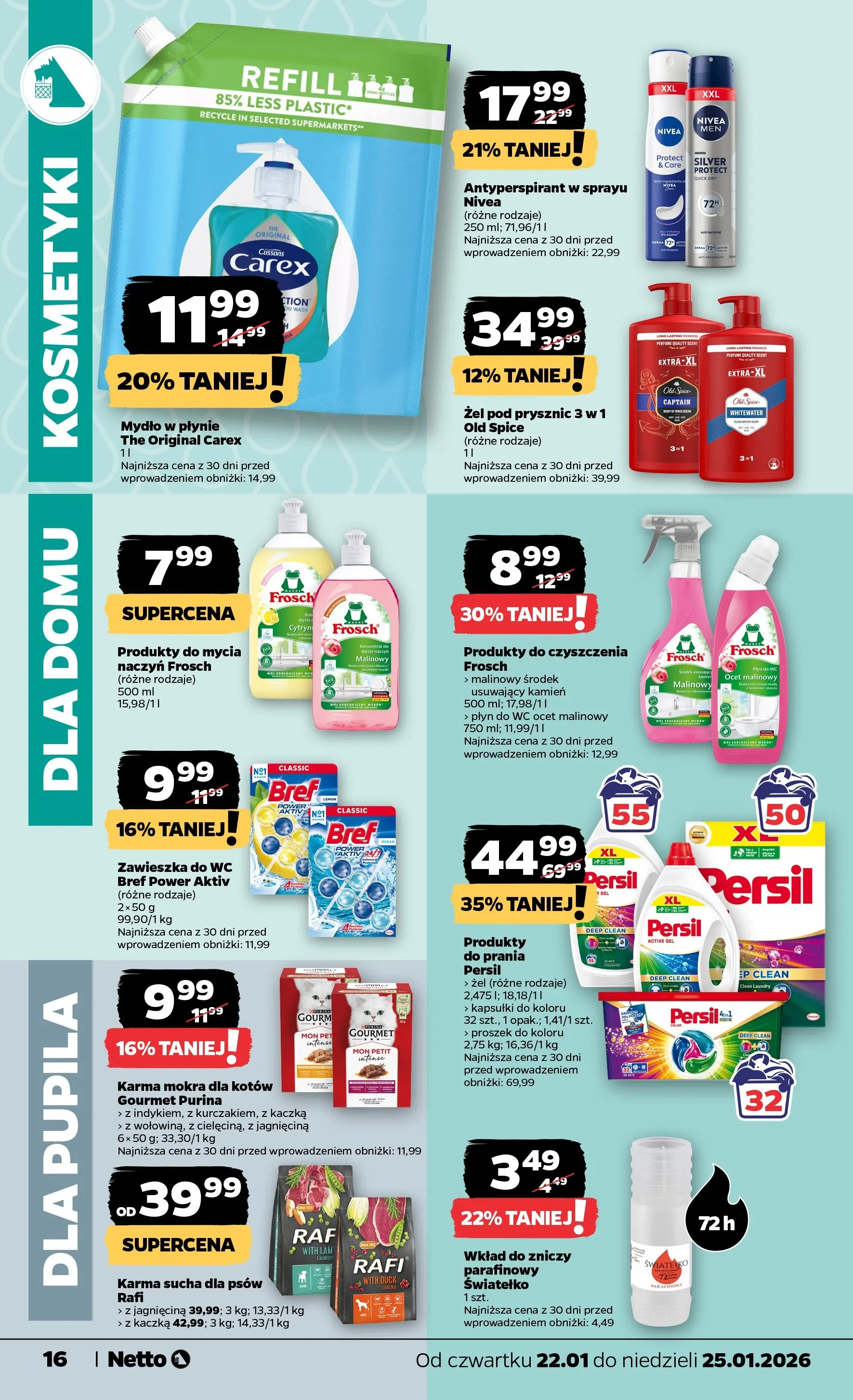 Netto - NETTO T04B ważne do 25.01.2026 od 21.01.2026 - Aktualne promocje | Strona: 16 | Produkty: Ocet, Mydło w płynie, Jagnięcina, Żel pod prysznic
