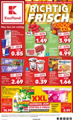 Kaufland prospekt Merseburg ab 22.01.2026 gültig Kaufland prospekt Merseburg ab 22.01.2026 gültig