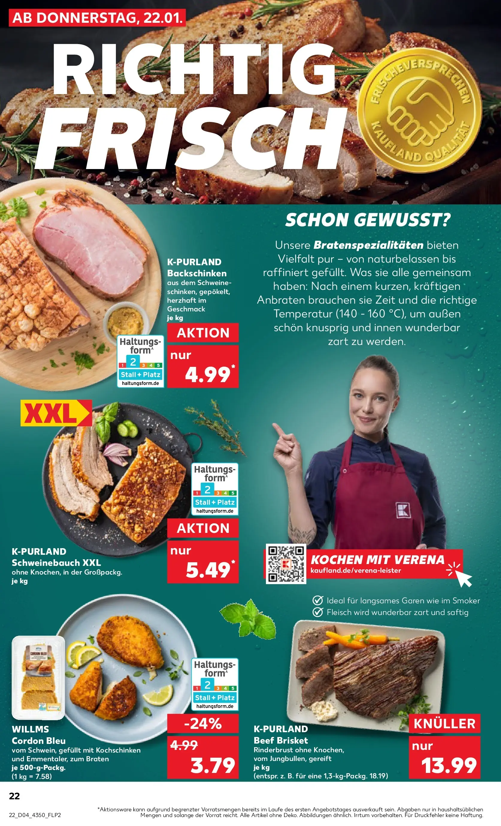 Prospekt Kaufland ab 22.01.2026 » Angebote Online zum Blättern | Seite: 22