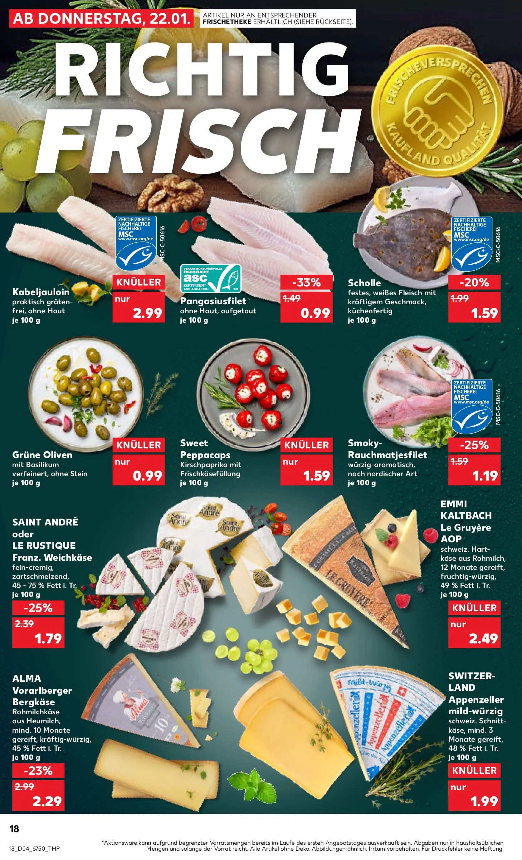 Prospekt Kaufland ab 22.01.2026 » Angebote Online zum Blättern | Seite: 18