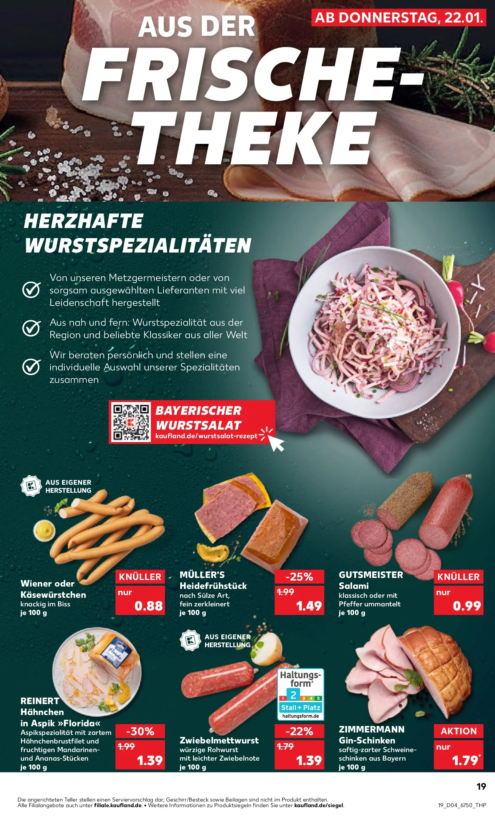 Prospekt Kaufland ab 22.01.2026 » Angebote Online zum Blättern | Seite: 19