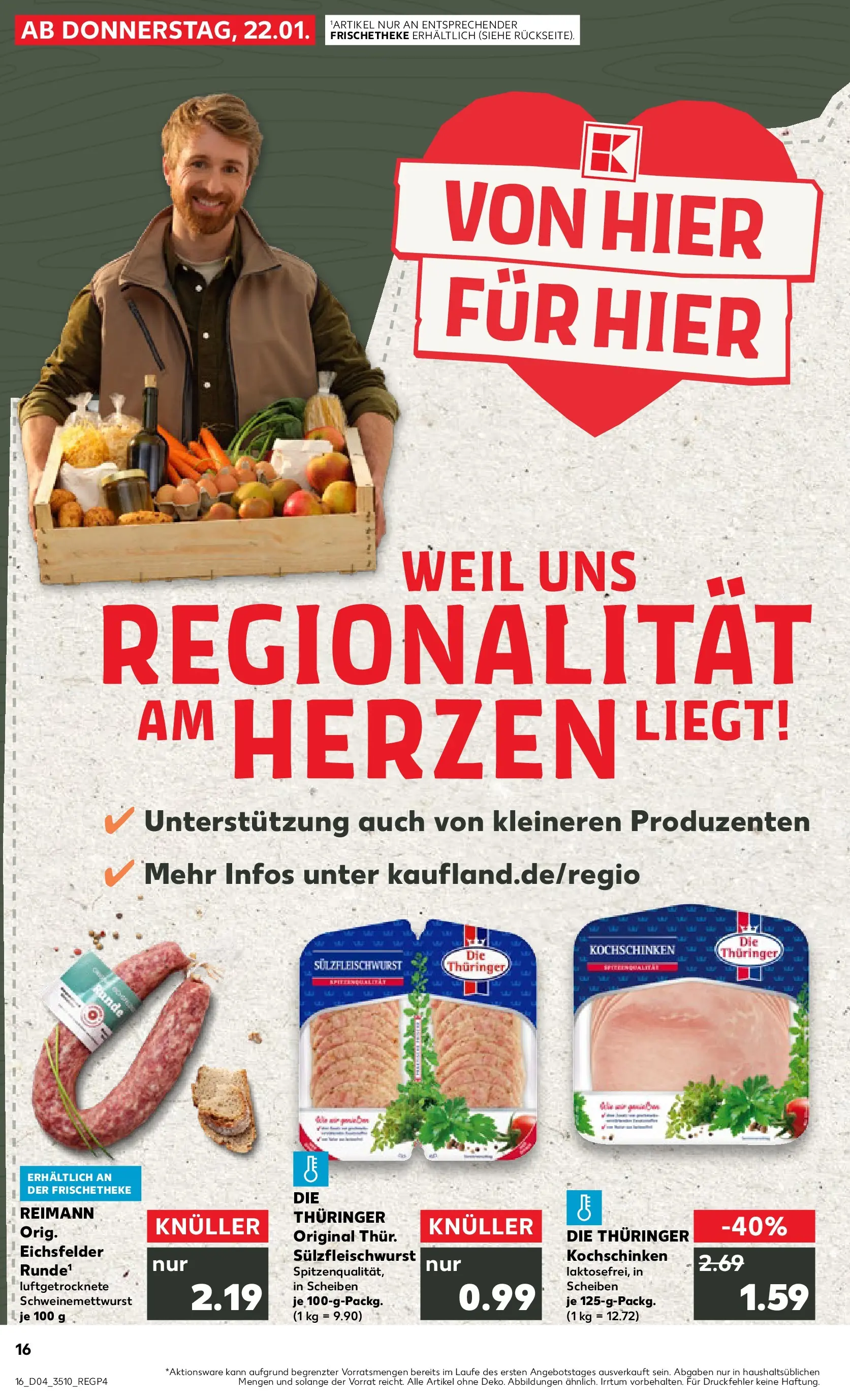 Prospekt Kaufland ab 22.01.2026 » Angebote Online zum Blättern | Seite: 1
