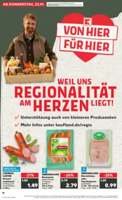 Kaufland prospekt Wittenberge	 ab 22.01.2026 gültig
