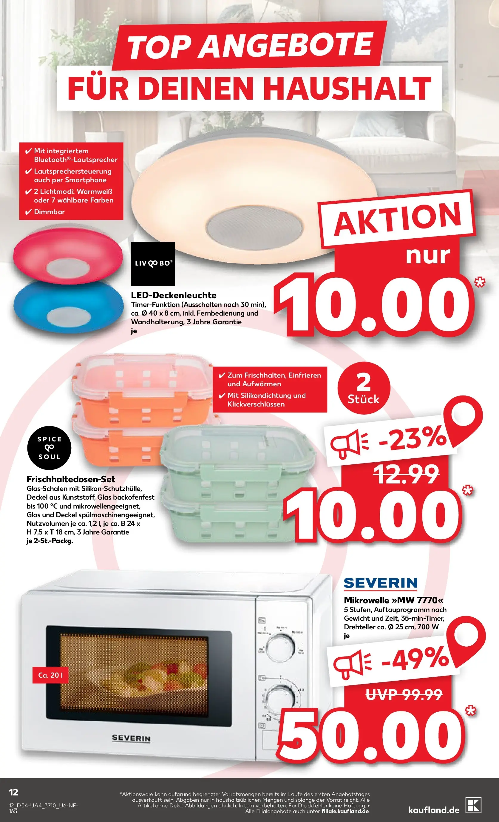 Prospekt Kaufland ab 22.01.2026 » Angebote Online zum Blättern | Seite: 14 | Produkte: Top, Mikrowelle, Gewicht, Smartphone