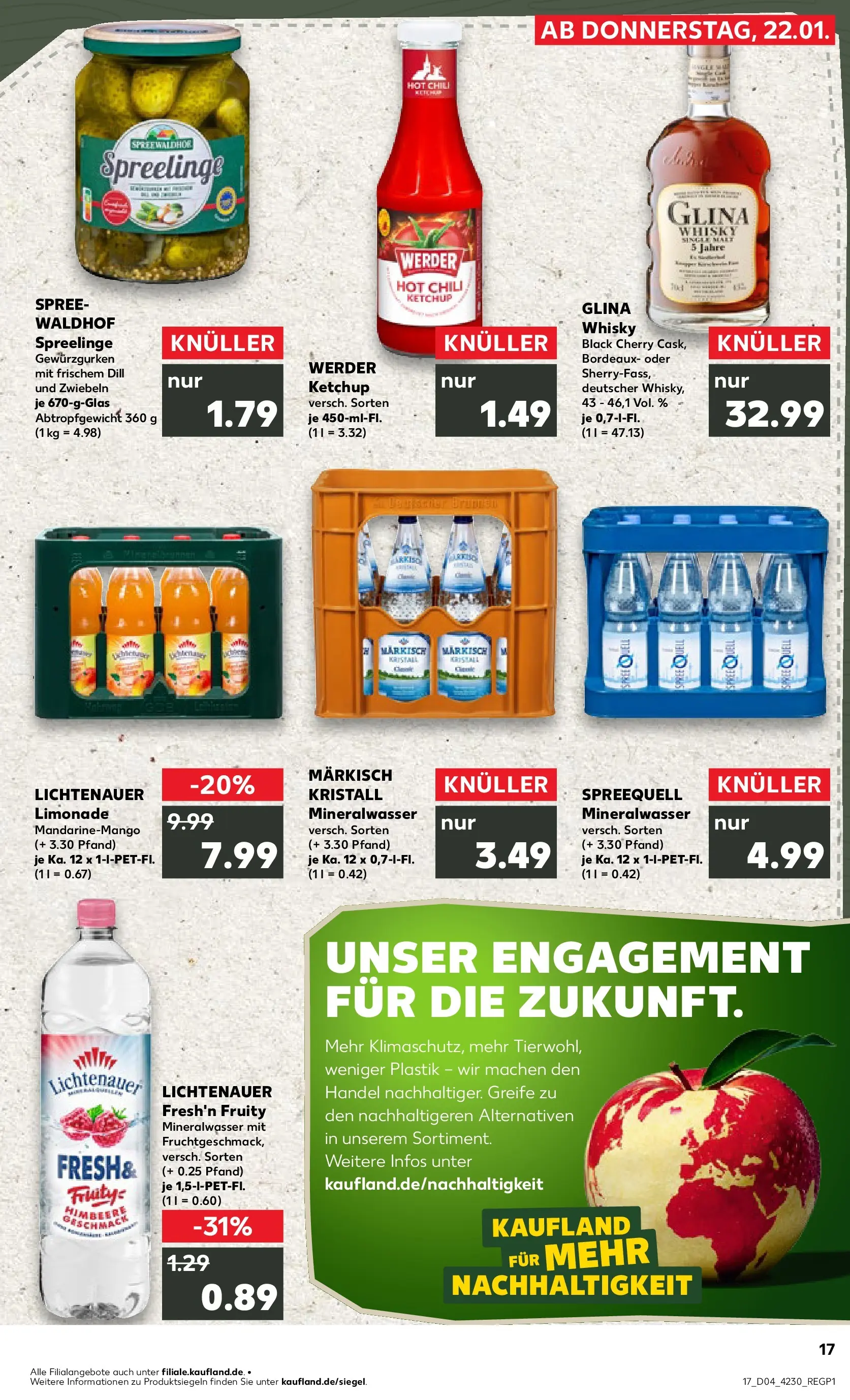 Prospekt Kaufland ab 22.01.2026 » Angebote Online zum Blättern | Seite: 17