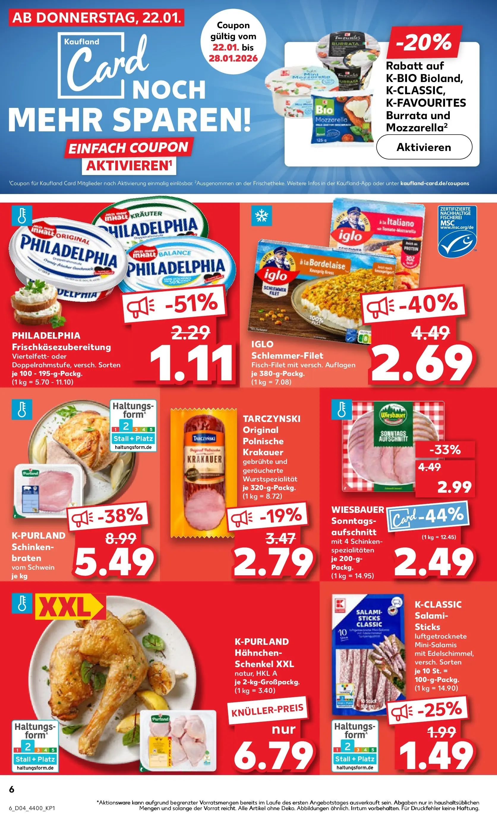 Prospekt Kaufland ab 22.01.2026 » Angebote Online zum Blättern | Seite: 8