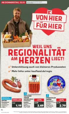 Kaufland prospekt Sangerhausen	 ab 22.01.2026 gültig