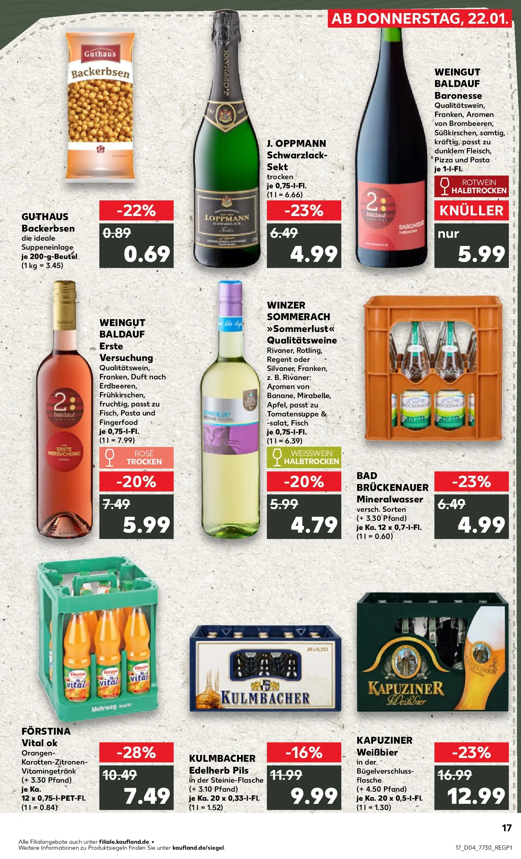 Prospekt Kaufland ab 22.01.2026 » Angebote Online zum Blättern | Seite: 2 | Produkte: Sekt, Bad, Fisch, Pizza