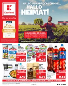 Kaufland prospekt Osnabrück	 ab 22.01.2026 gültig