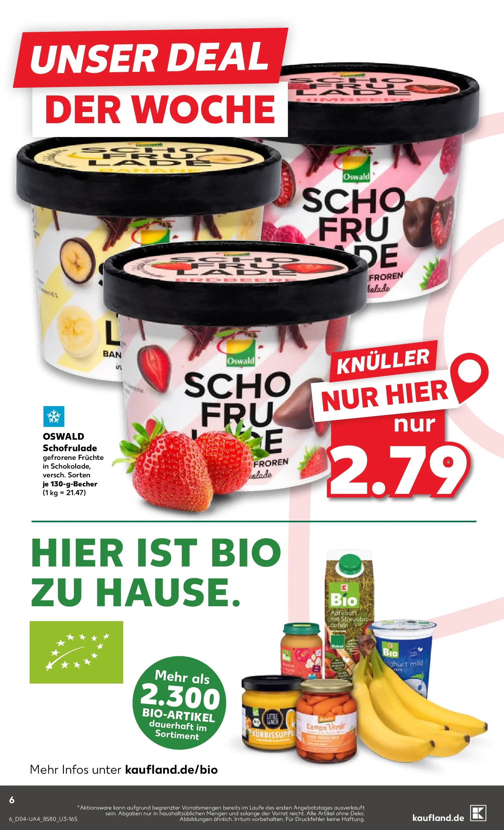 Prospekt Kaufland ab 22.01.2026 » Angebote Online zum Blättern | Seite: 6 | Produkte: Joghurt, Apfelsaft, Apple